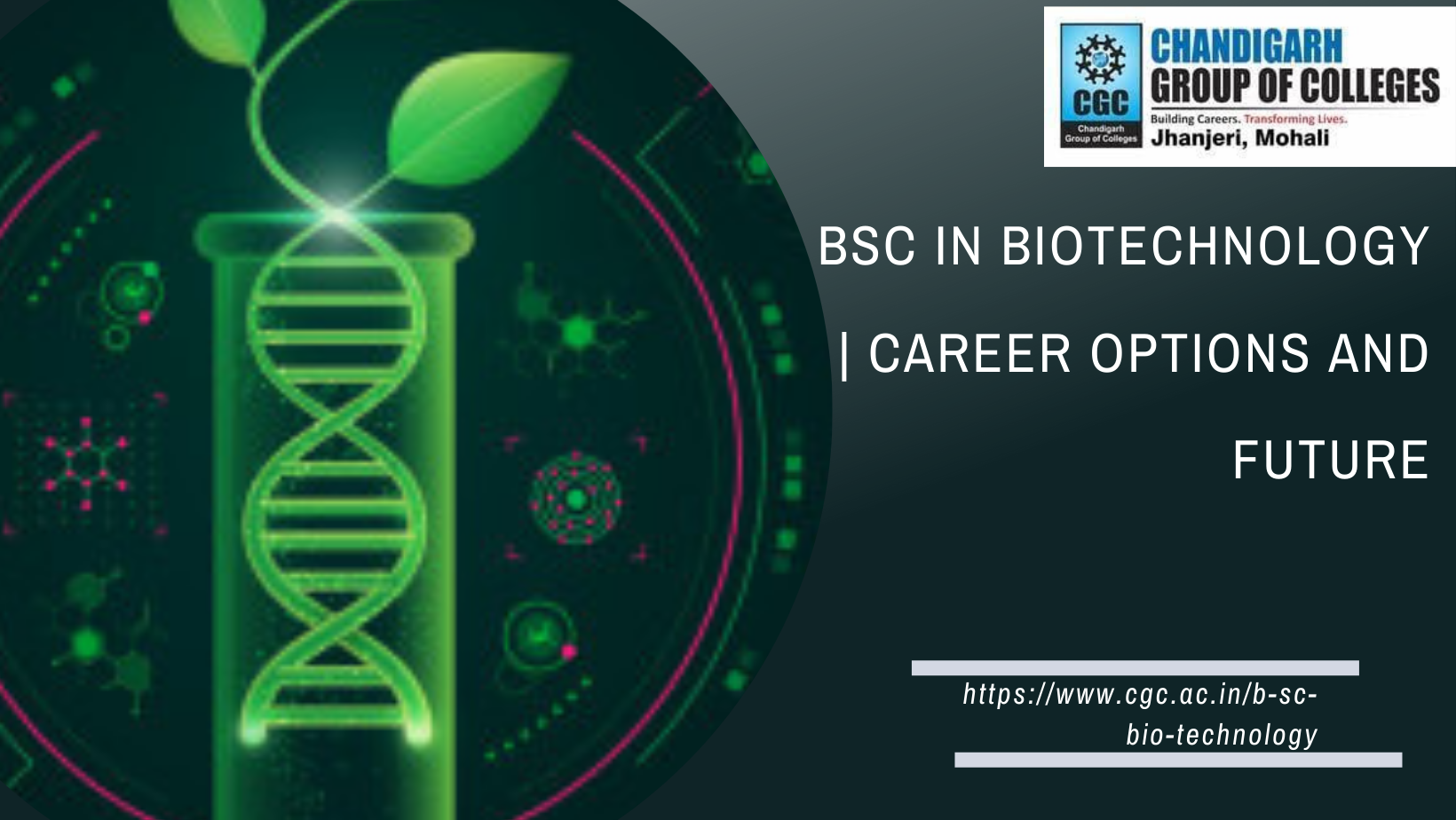 BSc in Biotechnology - Chandigarh Group of Colleges Jhanjeri