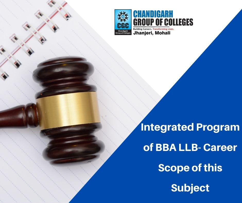 BBA LLB Integrated Course - CGC Jhanjeri