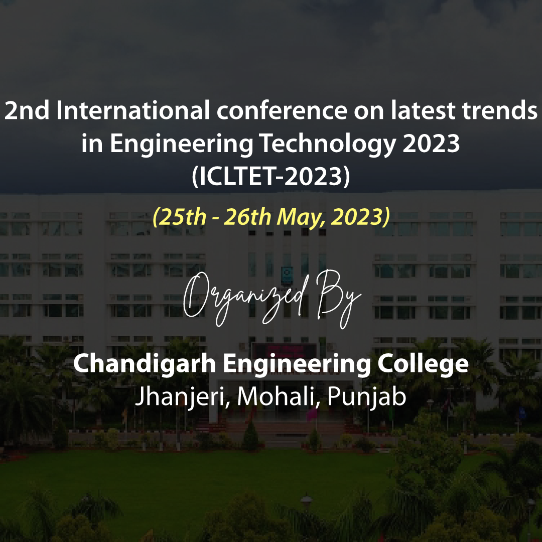 International Conference at Chandigarh Group of College Jhanjeri