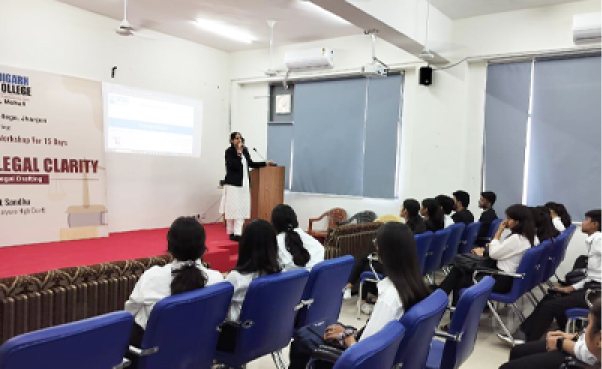 First Legal Drafting Workshop Successfully Concluded at Chandigarh Law College, Jhanjeri