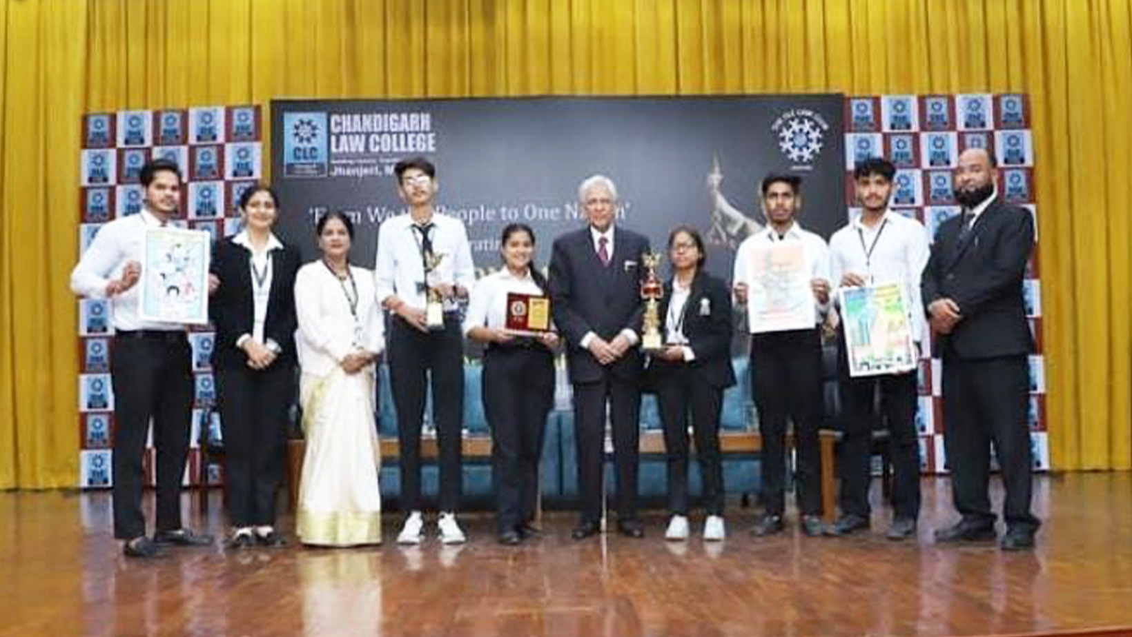 Chandigarh Law College Marks Constitution Day with Enthusiasm and Commitment