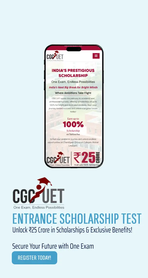 CGCUET Mobile Banner